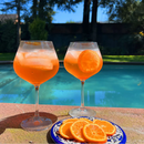 Set Juego 6 Copas Gin / Ramazzotti / Aperol Bohemia Viola Crystalex