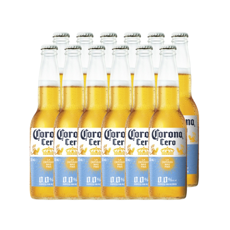 12x Cerveza Corona Cero Sin Alcohol 0.0° 330ml