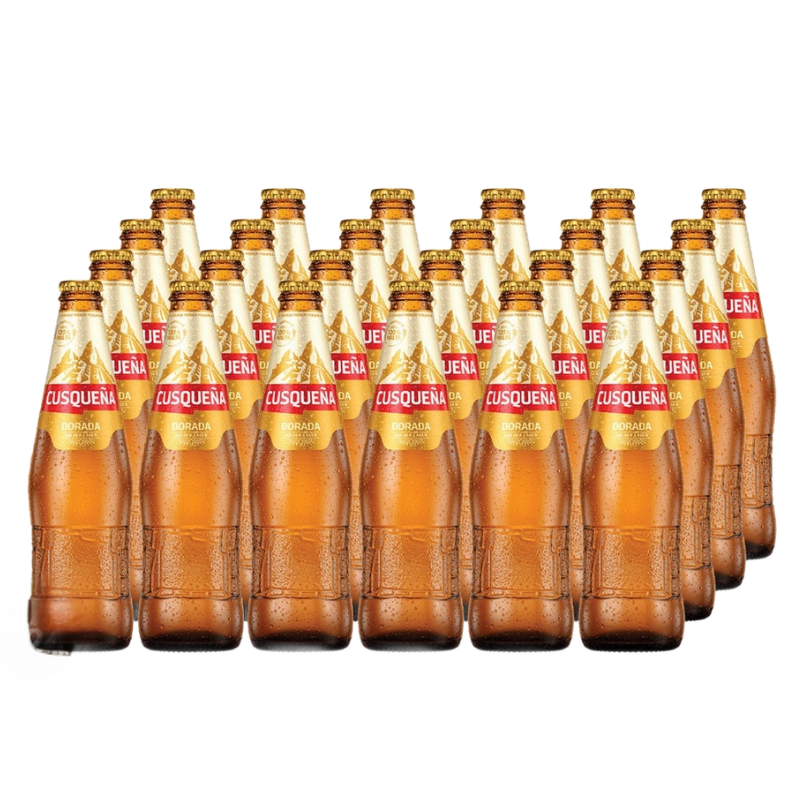 x24 Cerveza Cusqueña Botella 330cc