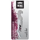 Descorchador 2 tiempos Plata Wine Blister