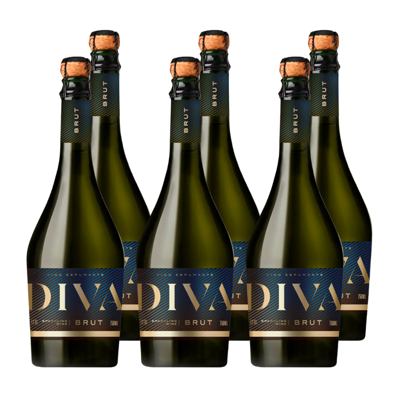 Espumante Diva Brut 750cc x6 ($2.990 c/u)