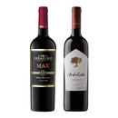 Pack Carmenere: Errazuriz MAX + Arboleda 750cc