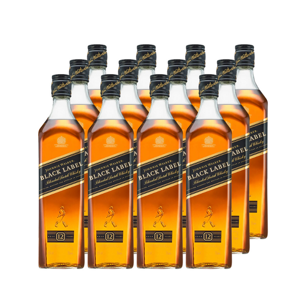 Whisky Johnnie Walker Black Label 750cc x12 ($22.990 c/u)