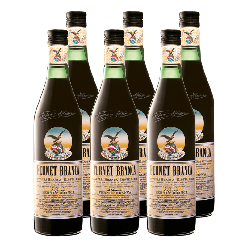 Licor Fernet Branca 750cc x6 ($9.990 c/u)