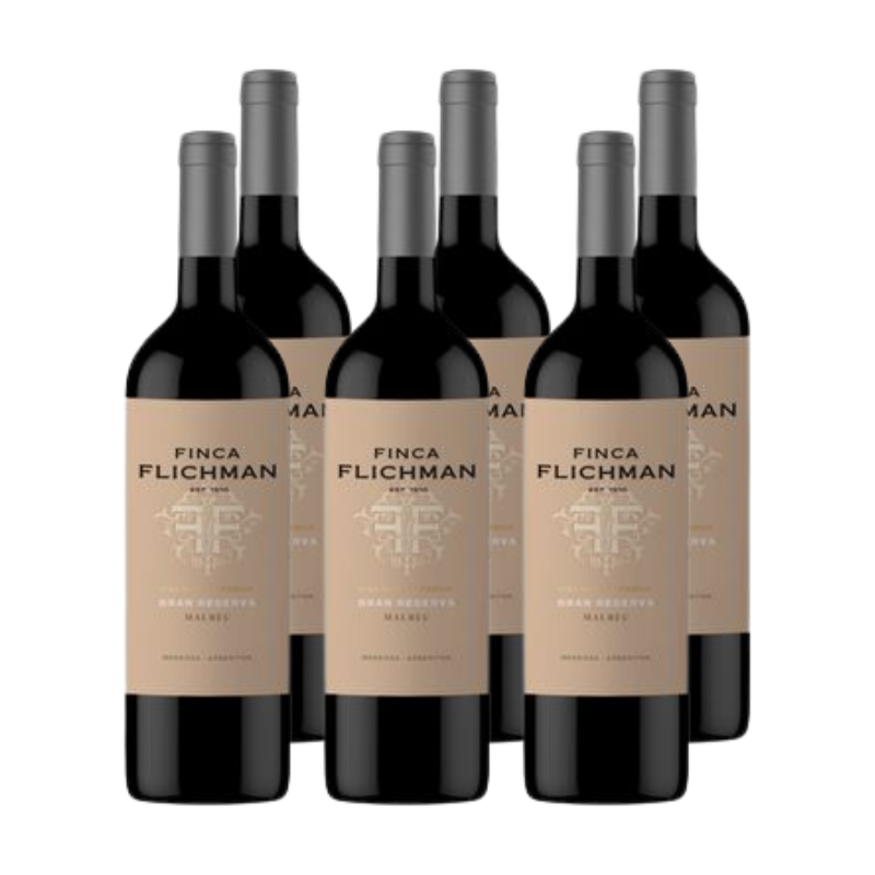 x6 Vino Finca Flichman Gran Reserva Malbec