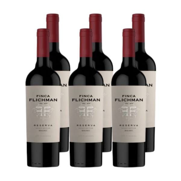 x6 Vino Finca Flichman Reserva Malbec