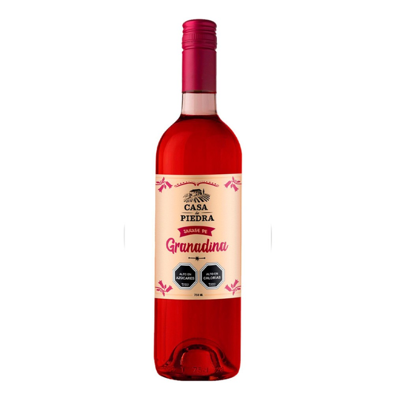 Jarabe de Granadina Casa de Piedra 750ml