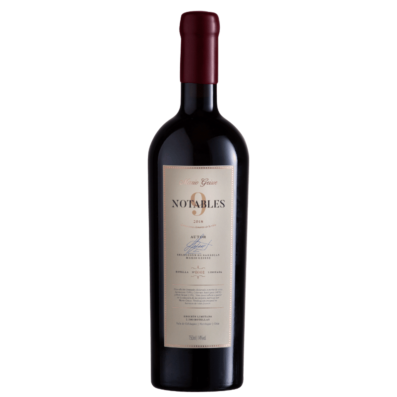 Vino Mario Geisse 9 Notables Blend 750ml
