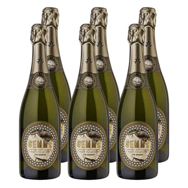 x6 Espumante Gemma Método Tradicional Brut 750cc ($8.790 c/u)