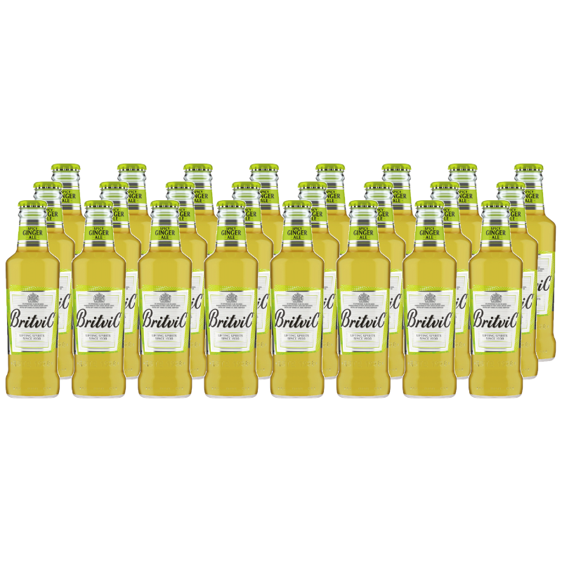 Bebida Britvic Ginger Ale 200ml x24 - Bebida Premium | Opera Liquor Store