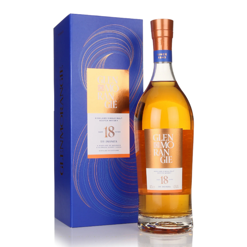 Whisky Glenmorangie Single Malt Scotch Whisky The Infinita 18 años 700cc