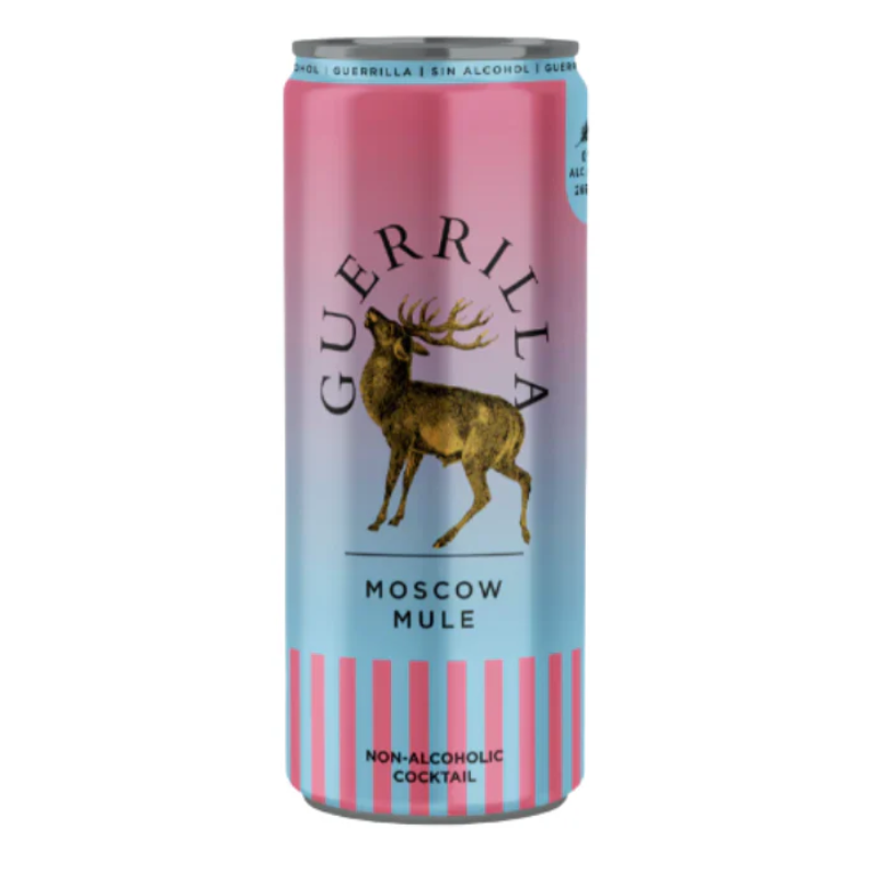 Coctel Guerrilla Moscow Mule Sin Alcohol 269cc