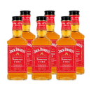Whiskey Jack Daniels Tennesse Fire 35° 200ml x6