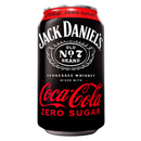 Jack & Coke Jack Daniel's Coca Cola Sin Azúcar 7° 350ml