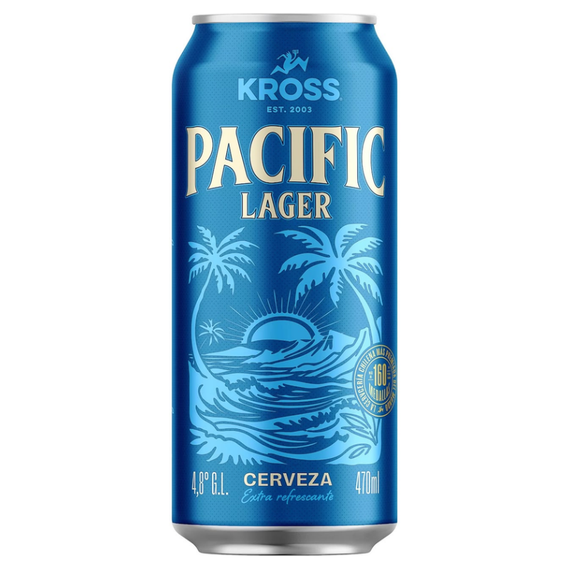 Cerveza Kross Pacific Lager 4,8° 470cc