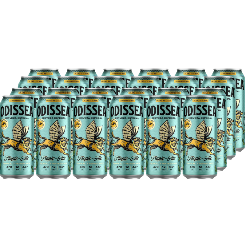 Cerveza Kross Odissea Tropic Ale Lata 470cc x24