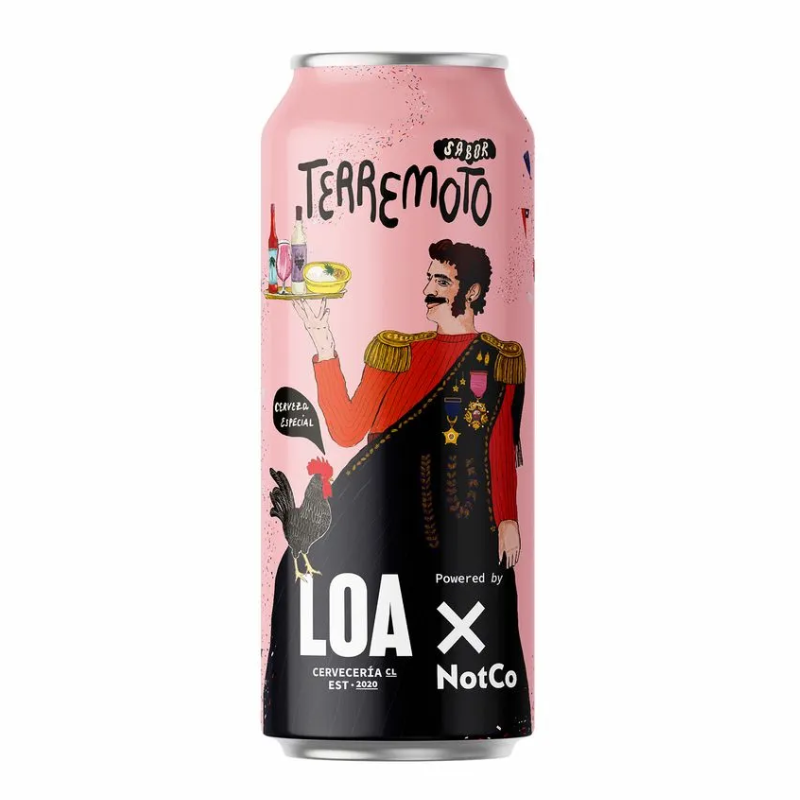 Cerveza LOA Ocho Punto Ocho Sabor Terremoto 470cc
