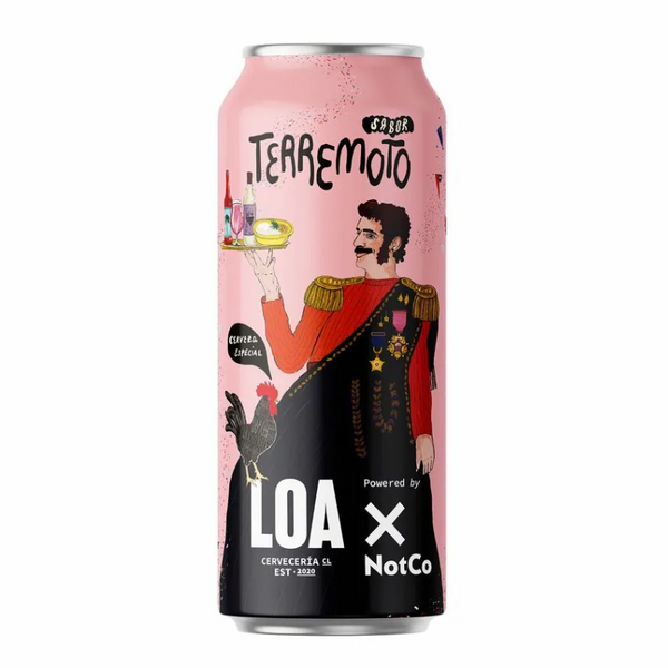 Cerveza LOA Ocho Punto Ocho Sabor Terremoto 470cc