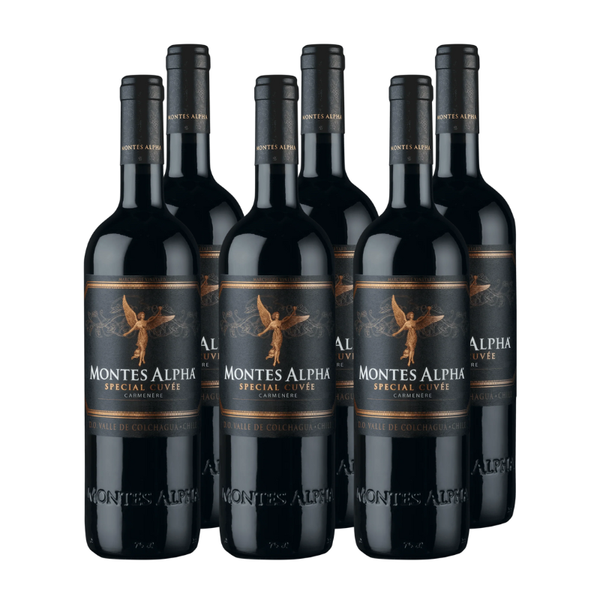X6 Vino Montes Alpha Special Cuvee Cabernet Sauvignon 750ml ($16.790 C/U)