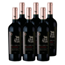 x6 Vino Oveja Negra Gran Reserva Carmenere 750cc ($5.290 c/u)