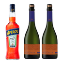Pack Licor Aperitivo Aperol 750cc + x2 Espumante Indómita Brut 750cc