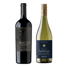 Pack Vino  Rugido Andino Carmenere + Vino Novas Gran Reserva Sauvignon Blanc 750cc