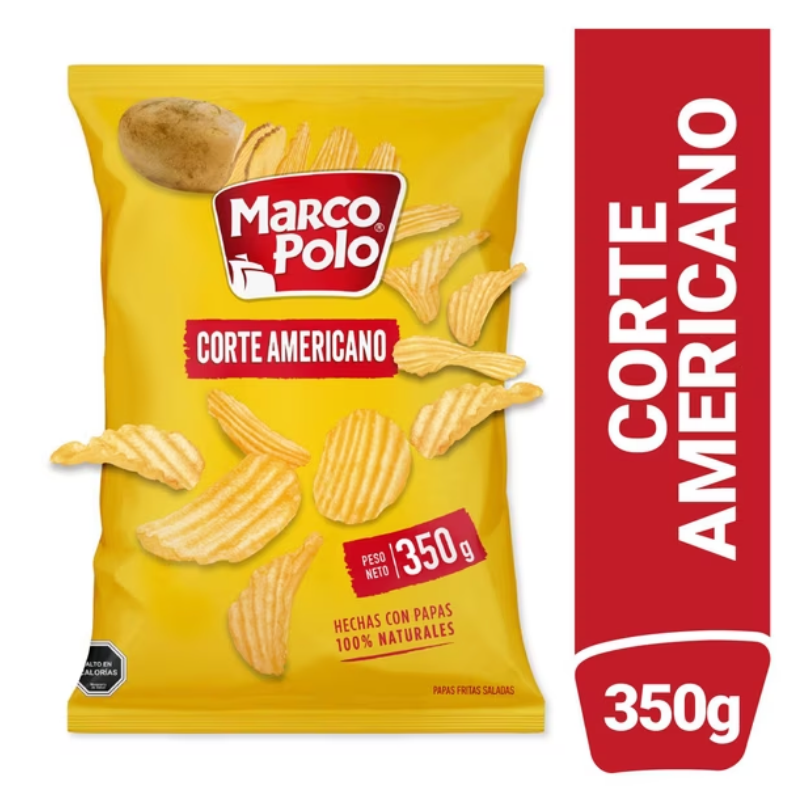 Papas Fritas Marco Polo Corte Americano 350g
