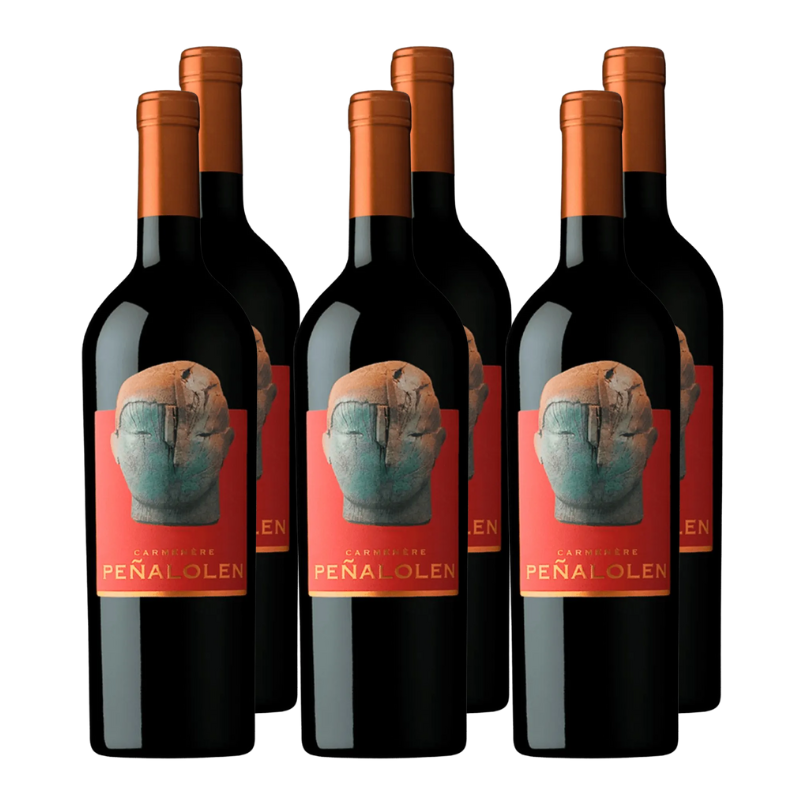 Vino Peñalolen Carmenere 750cc x6 ($19.990 c/u)