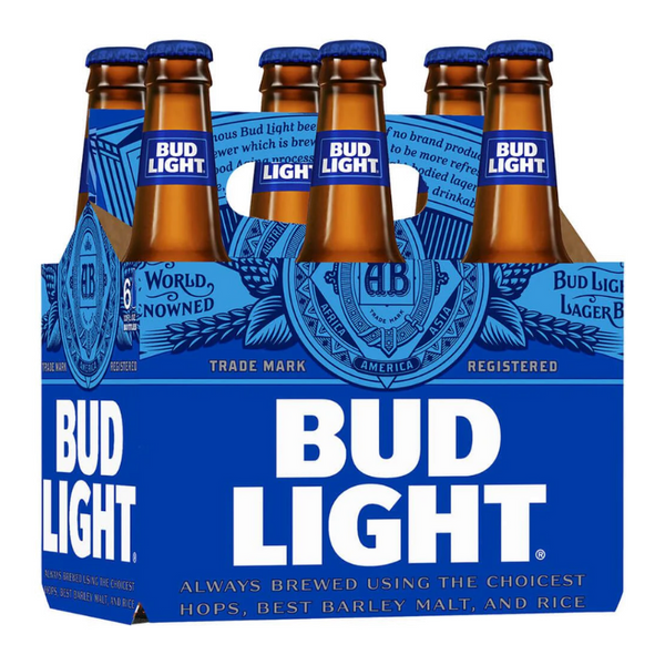 Cerveza BudLight 355cc x6