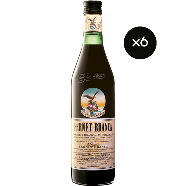 Fernet Branca 750cc x6 ($8.990 c/u)