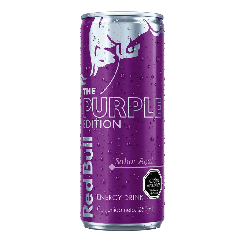 Bebida Energética Red Bull The Purple Edition Acai 250ml