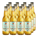 Cerveza Royal Guard Golden Lager Botella 355ml x12
