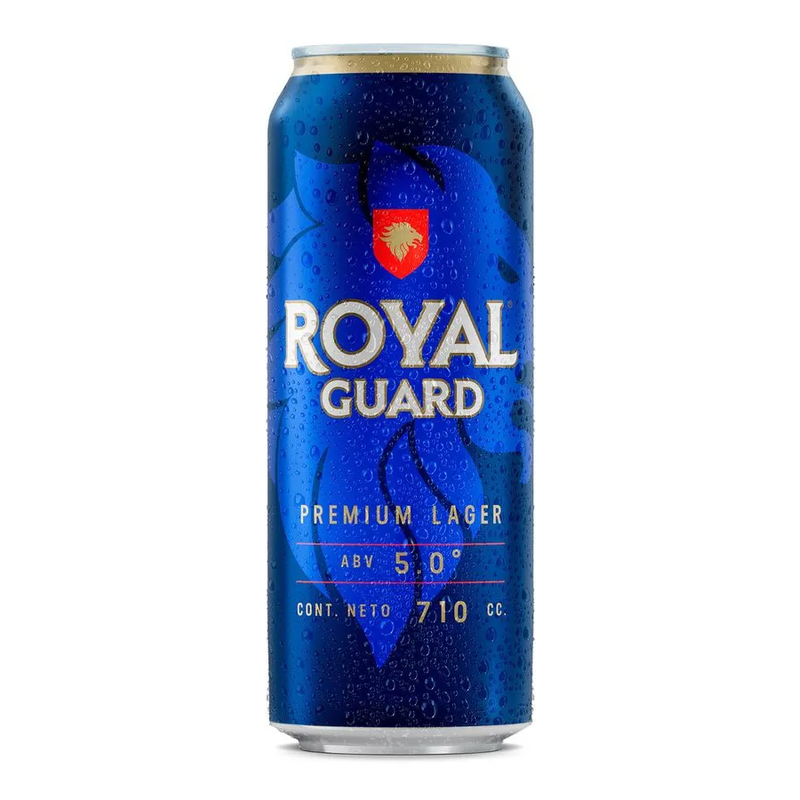 Cerveza Royal Guard Lager 5.0° Lata 710cc