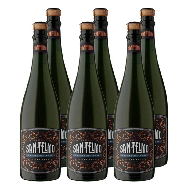 Espumante San Telmo Extra Brut 750cc x6