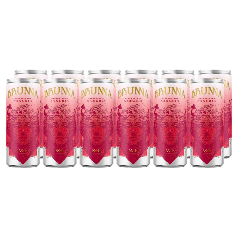 Sangria Brunna Sparking 8° Lata 310cc x12 ($1.990 c/u)