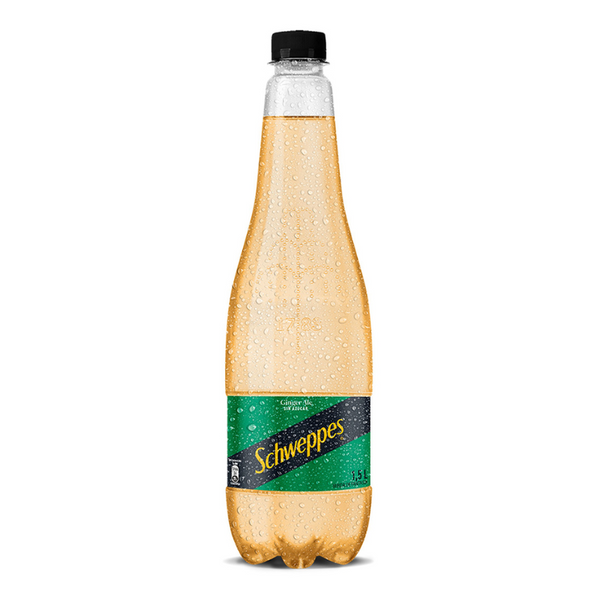 Bebida Schweppes Ginger Ale Sin Azúcar 1.5L