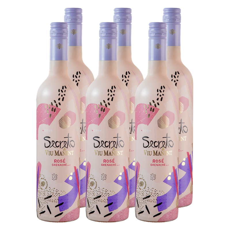 Vino Secreto Viu Manent Rose Grenache 750cc x6