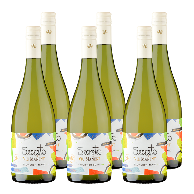 Vino Secreto Viu Manent Gran Reserva Sauvignon Blanc 750cc x6