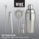 Set de Bar de Acero Inoxidable Wine House