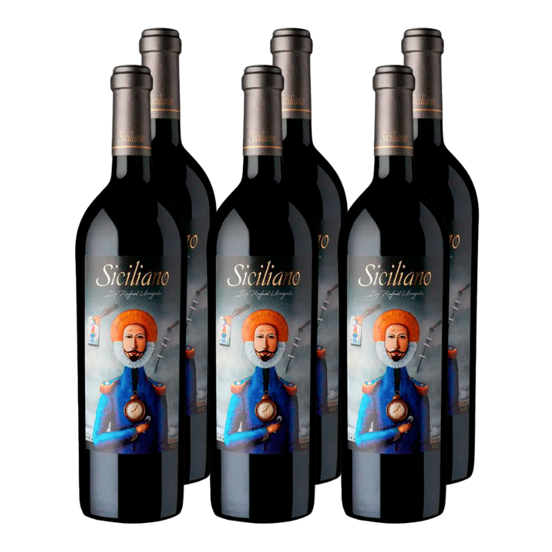 x6 Vino Siciliano Cabernet Sauvignon 750cc ($10.490 c/u)