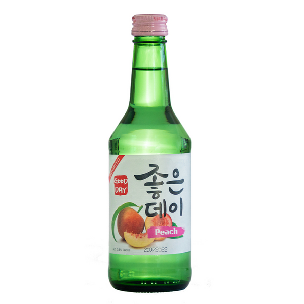 Licor Soju Good Day Durazno 13.5° 360ml