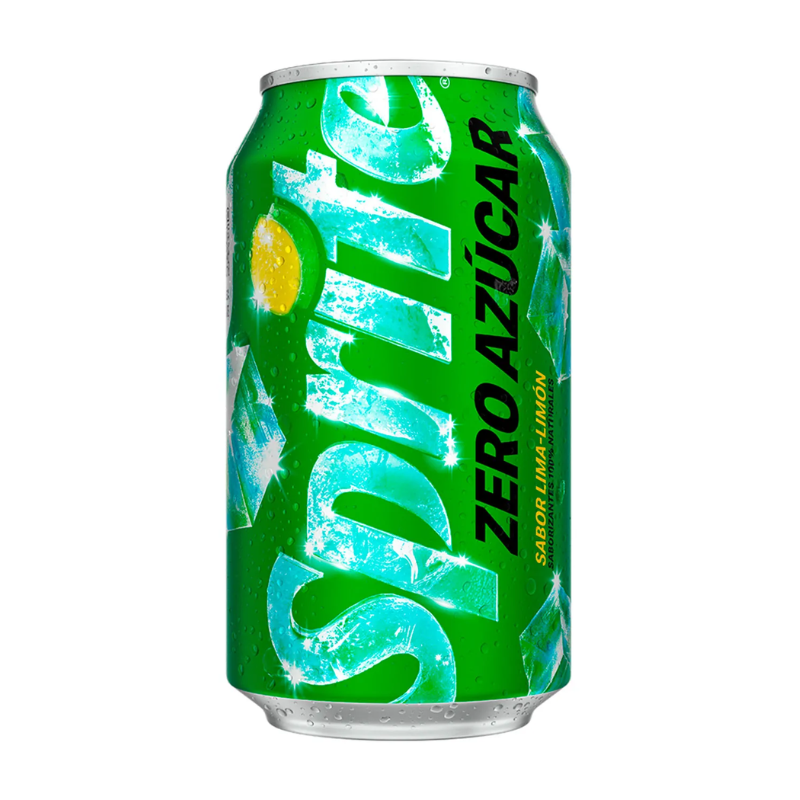 Bebida Sprite Zero Lata 350cc