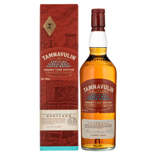 Whisky Tamnavulin Single Malt Sherry Cask 40° 700cc