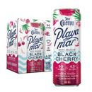 Coctel Hard Seltzer José Cuervo Playamar Tequila Black Cherry 4° 355ml x4
