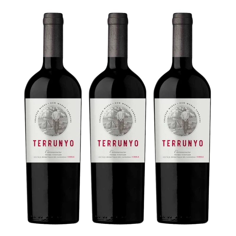 Pack 3 Terrunyo Carmenere 750cc