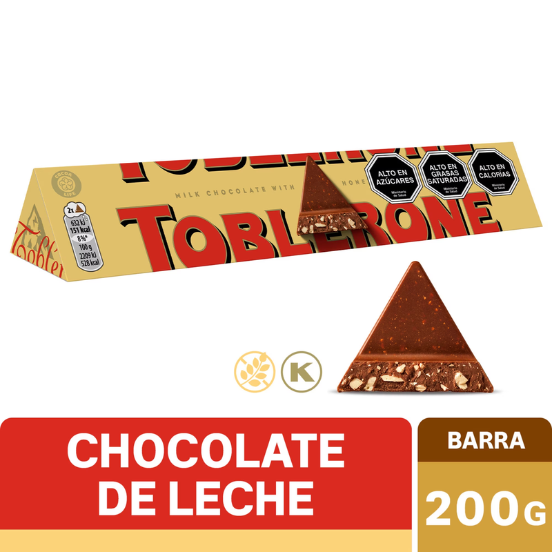 Chocolate de Leche Toblerone 200g