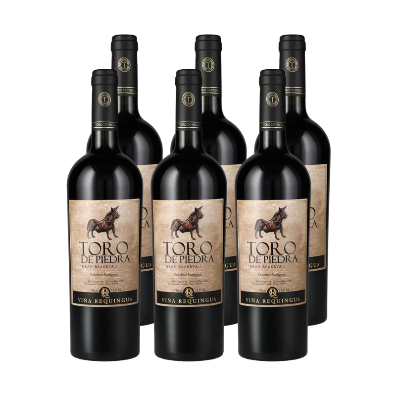 Vino Toro de Piedra Gran Reserva Cabernet Sauvignon 750cc x6 ($6.990 c/u)