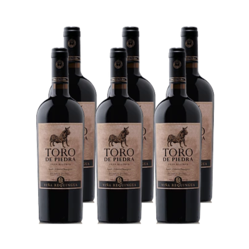 Vino Toro de Piedra Gran Reserva Carmenere 750cc x6 ($6.990 c/u)