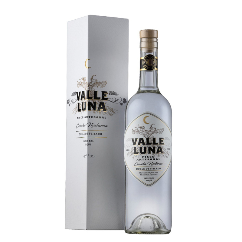 Pisco Valle Luna 40° Doble Destilado 750cc