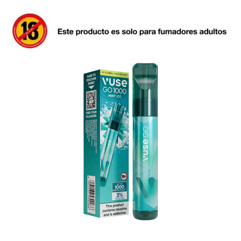 Vaporizador Vuse GO 1000 Mint Ice